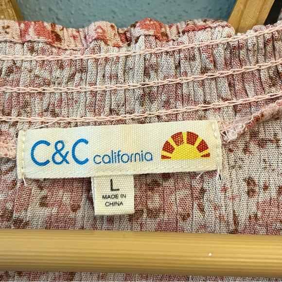 C&C California Peplum Blouse - Picture 3 of 3